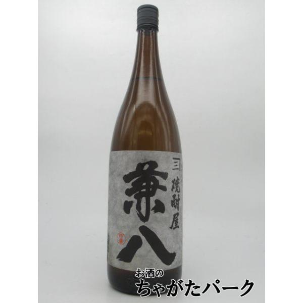 兼八 四ッ谷酒造 焼酎屋 麦焼酎 25度 1800ml : お酒のちゃがたパーク