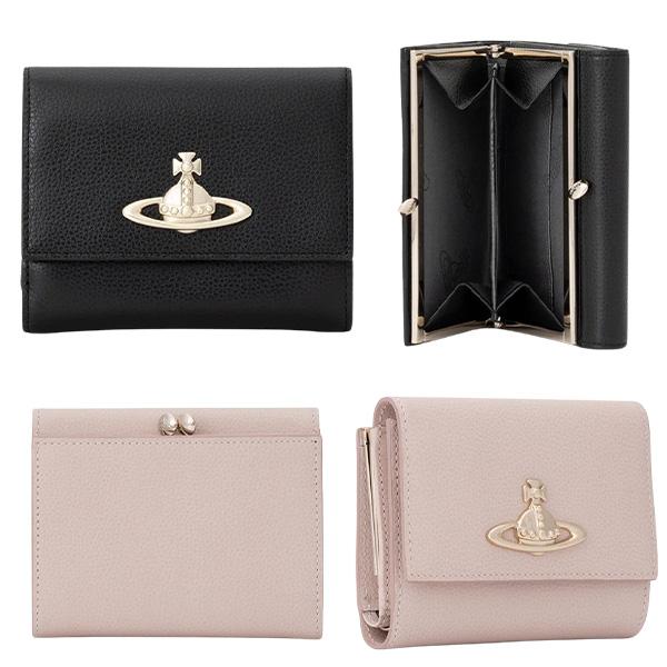 ヴィヴィアンウエストウッド 口金三つ折り財布 レディース 折り財布 本