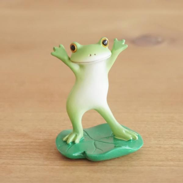 カエル コポーシリーズ ばんざいするカエル Copeau コポー 新作