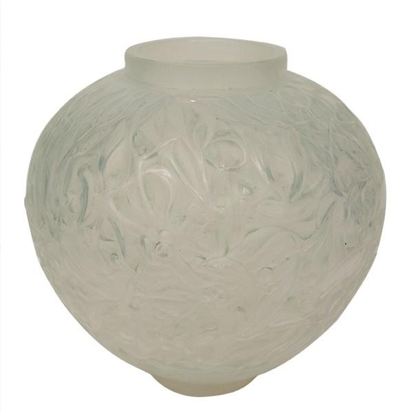 ルネ ラリック GUI(ヤドリギ) 花瓶 ガラス工芸 : アンティーク慈光