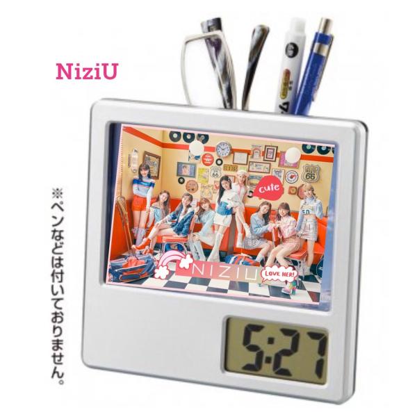NiziU グッズセット 1番くじ 壁掛け時計 スピーカー クッション NiziU