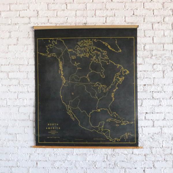 複数購入割引⭕️ アンティーク 地図 マップ フレーム付き ウォール