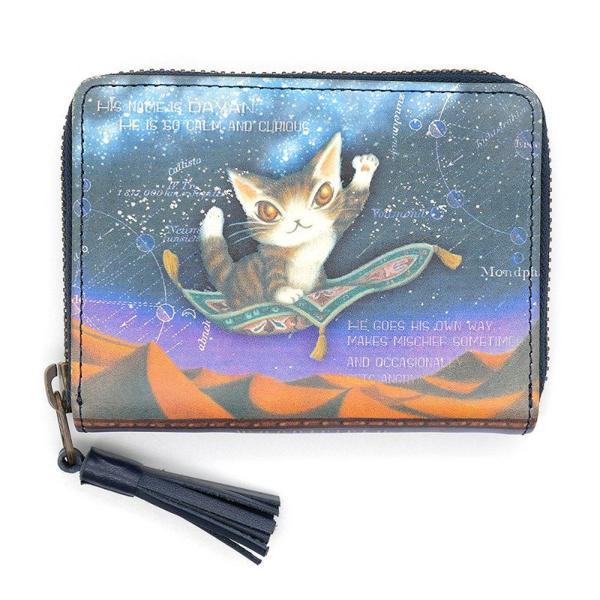 ダヤン 財布 わちふぃーるど 空飛ぶ絨毯 ラウンドパース ミニ財布