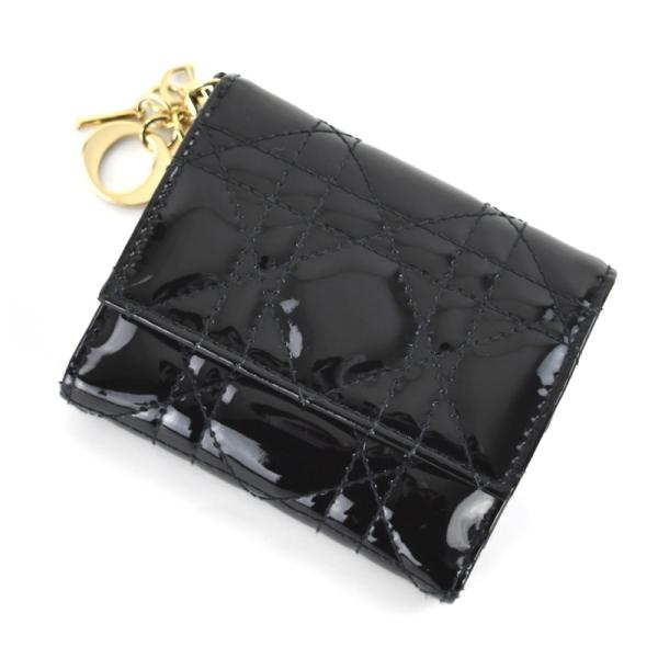 Lady Dior ディオール 財布 レディース コンパクトウォレット 三つ折り