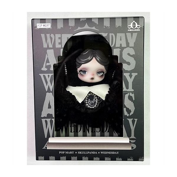 アメリカ限定】SKULLPANDA × Wednesday ぬいぐるみ XG、人気アートトイ