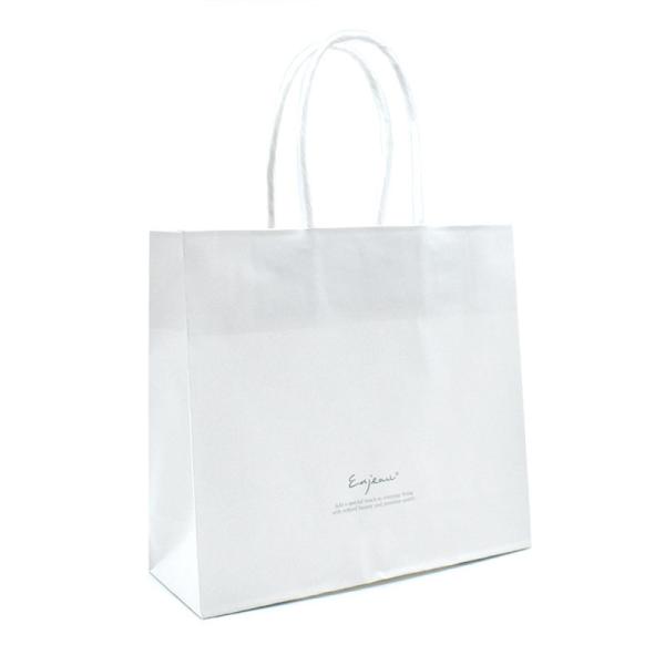 Enjeau（アーンジョー） ギフト用お手提げ袋 紙袋 ショッパー ロゴ入り