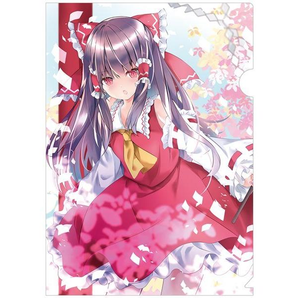東方Project クリアファイル_霊夢(七瀬)202206 / すなめりドリル
