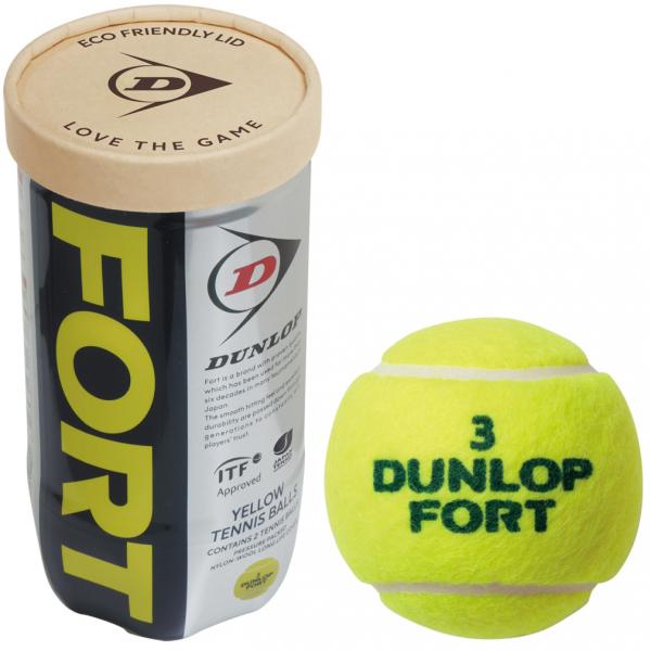 DUNLOP ダンロップFORT フォート 2個入1箱 30缶/60球 新品 ダンロップ