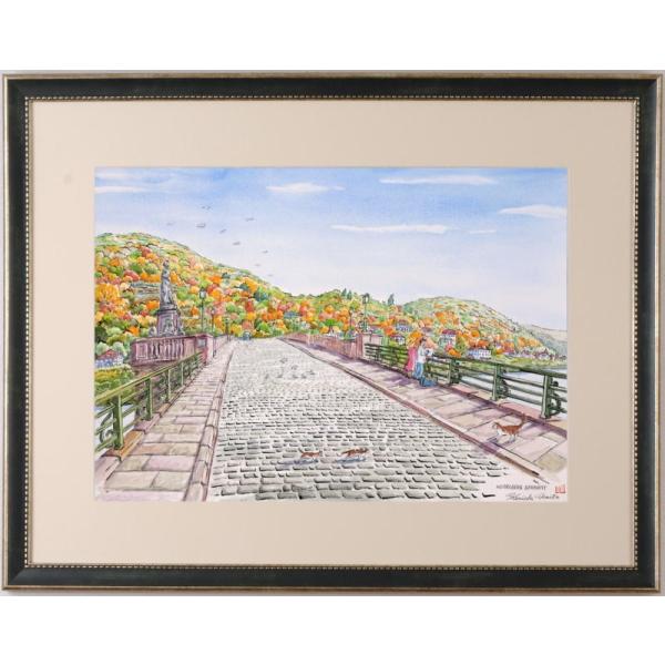 藤森悠二・セゴビア・風景画・シルクスクリーン・水彩画・アート2025年