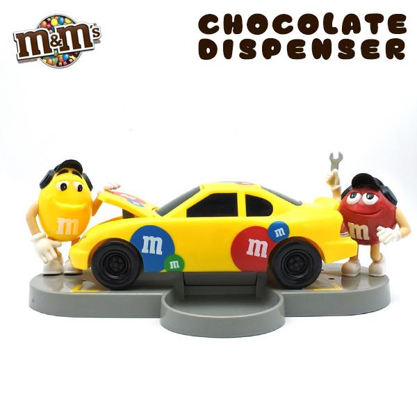 USED品 m&m's チョコレート ディスペンサー エムアンドエムズ レッド
