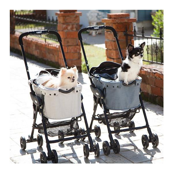 ペットカート コムペット ミリミリライト シャンパンローズ アッシュ