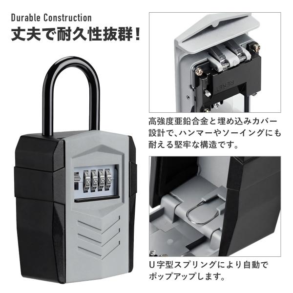 キーボックス 大容量 電波遮断パック5枚付き サーフィン SUP アウ