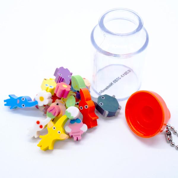 即納可能☆】【新品】ピクミン3 デラックス つめつめ消しゴム／1ボトル