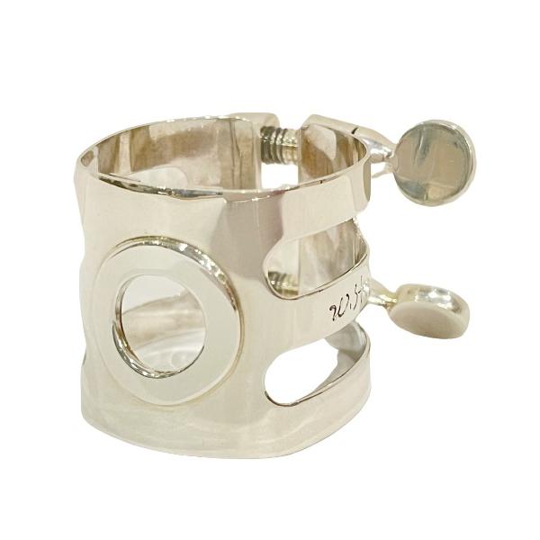 B♭ クラリネット リガチャー ウッドストーン ソリッドシルバー