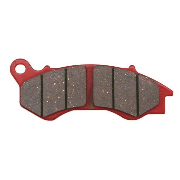 デイトナ デイトナ バイク用 ブレーキパッド 赤パッド セミメタル