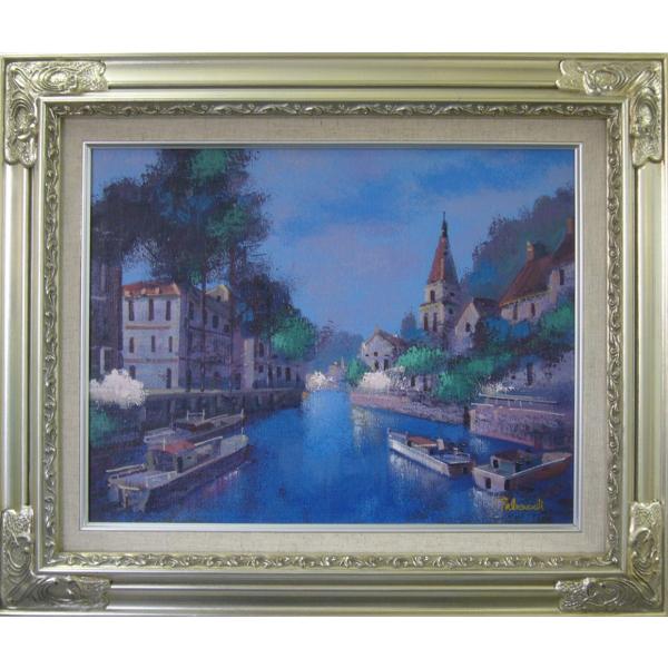 竹内 敏彦 「ストラスブール」 油彩 F6号 元一創会会員 日美連会員 帝