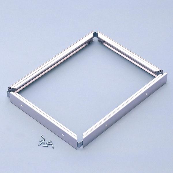 F50号用ウッドホワイト組み立て式フレーム 油彩額縁 仮額 仮縁 額 f50