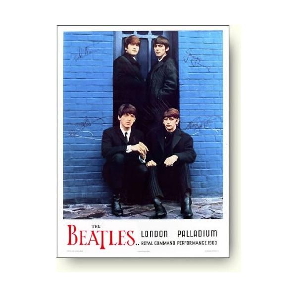 出荷区分C】ビートルズポスター The Beatles: London Palladium, 1963