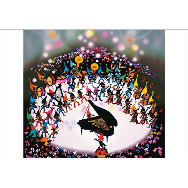 新品】ジグソーパズル 藤城清治 こびとのオーケストラ 300ピース