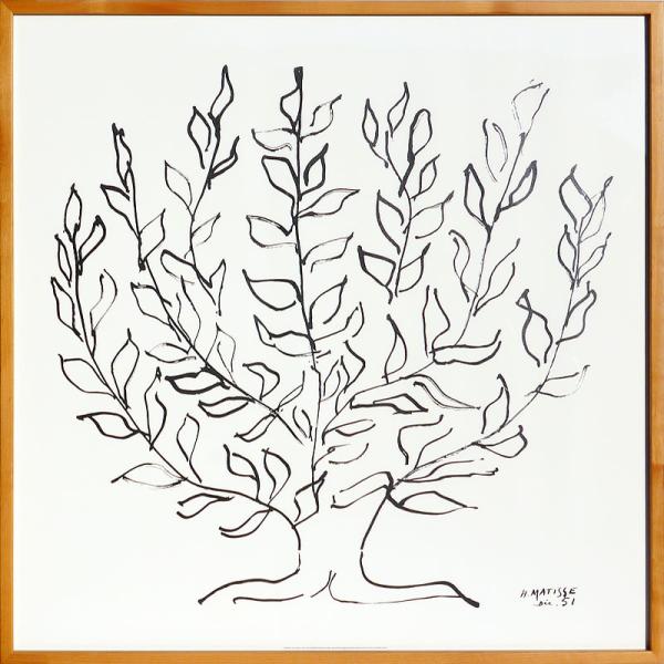 アンリ・マティス 「青の中の棕櫚の木」 アンリ・マティス 「青の中の