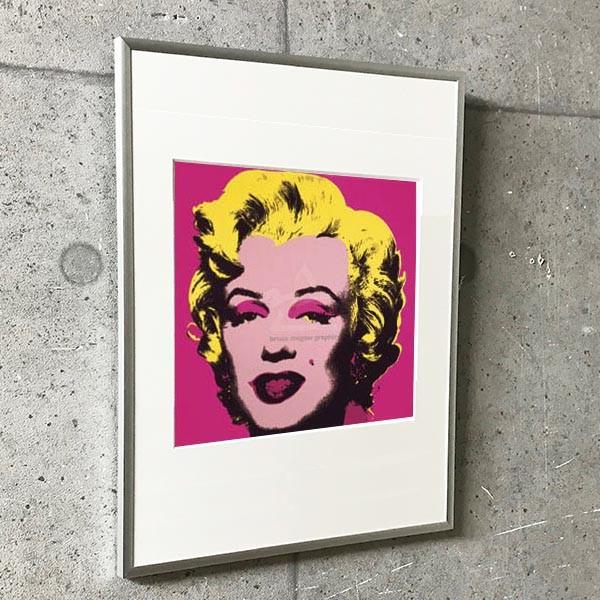 特別額装品/マリリンモンロー(Marilyn)1967(black)/ウォーホル 特別