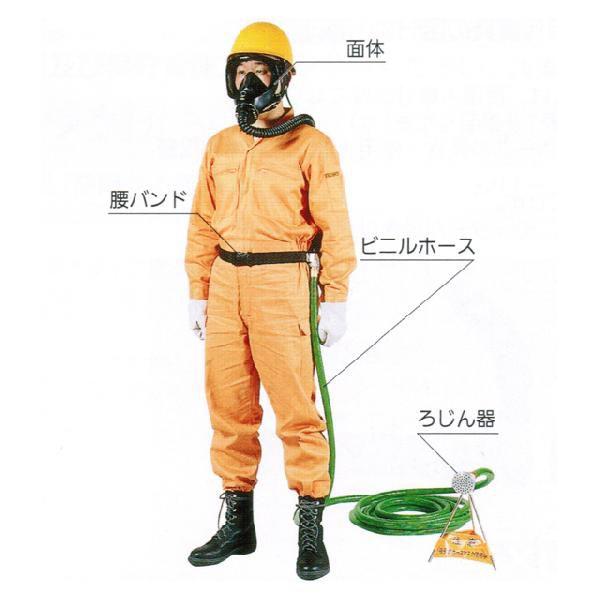 225CS肺力吸引形ホースマスク : 防護服.COMヤフー店 - 通販 - Yahoo