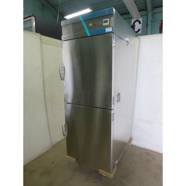 ▽タニコー 移動式ホットフードカート温蔵庫 AC100V HFC-10[0902AI]7CE