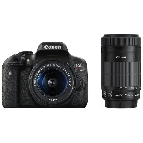 EOS Kiss Canon デジタル一眼レフカメラ X8i ダブルズームキット EF