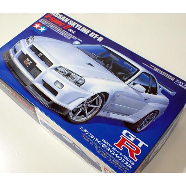 タミヤ（TAMIYA） 1/24 ニッサン スカイライン GT-R VスペックII R34