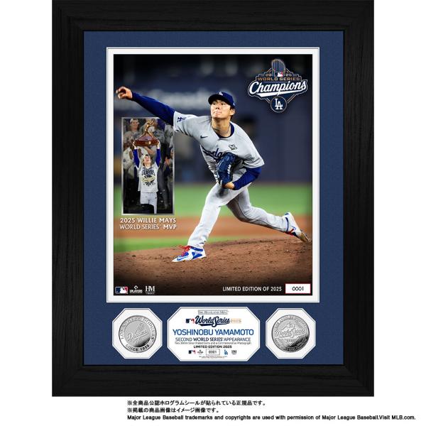 予約 MLB ドジャース 山本由伸 ワールドシリーズ 2025 優勝記念 ダブル