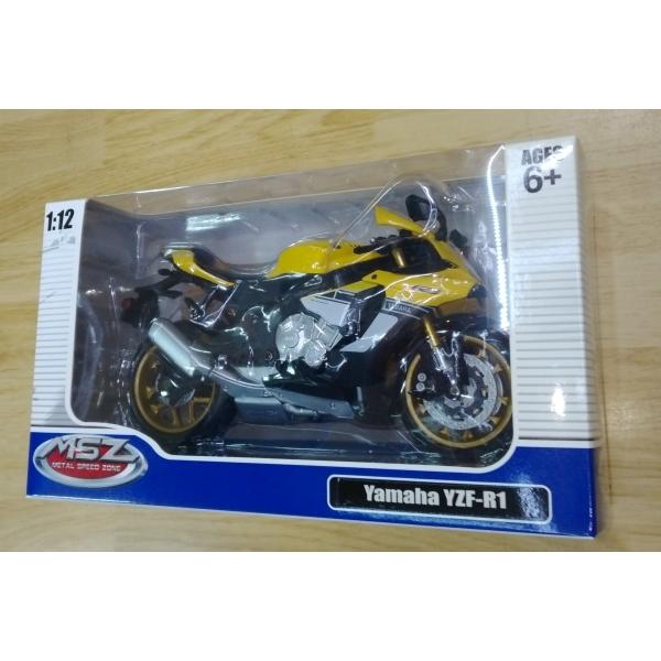 1/12 DIECAST METAL ダイキャストメタル MSZ SPEED ZONE Yamaha YZF-R1