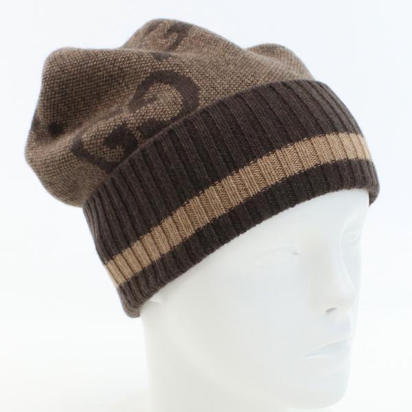GUCCI（グッチ） GUCCI GG カシミア ニット帽 ビーニー レディース