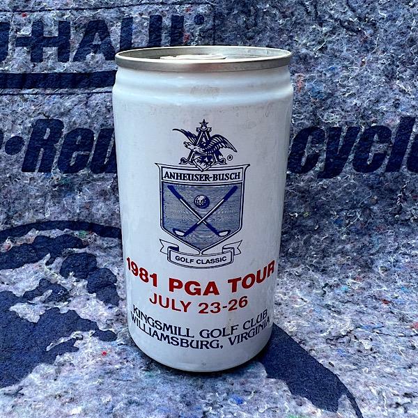 ヴィンテージ バドワイザー Vintage BUDWEISER 1981 PGA TOUR