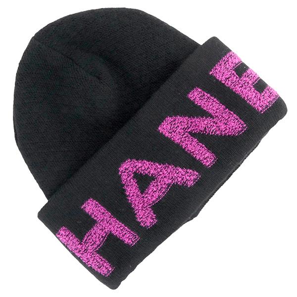 CHANEL（シャネル） 帽子 ニット帽 カシミヤ ブラック 4402 : ACROSS