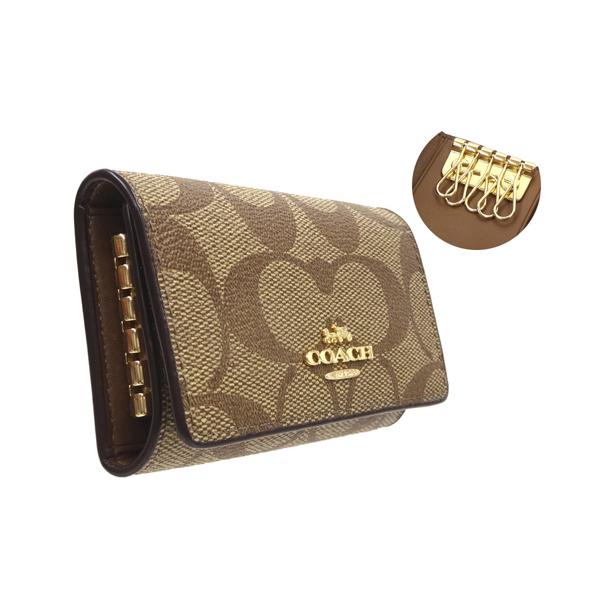 COACH（コーチ） キーケース 新作 シグネチャー キーケース F-77998