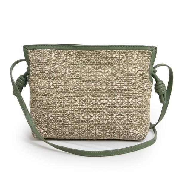 やまにゃんLOEWE オリーブグリーン ファークラッチバッグ やまにゃん