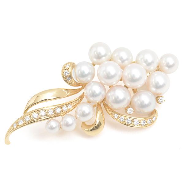 MIKIMOTO（ミキモト） ブローチ レディース パール×ダイヤモンド