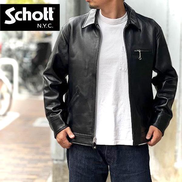 Schott N.Y.C（ショット） 【schott 神戸正規】Schott 羊革 LEATHER