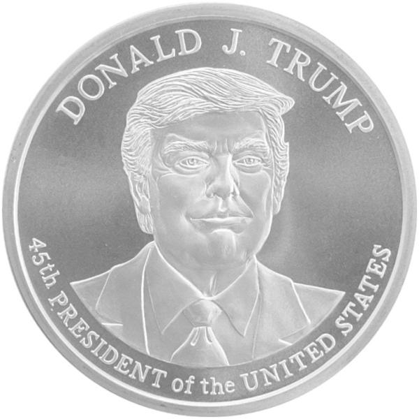 トランプ大統領1オンスプルーフ銀貨MWWA