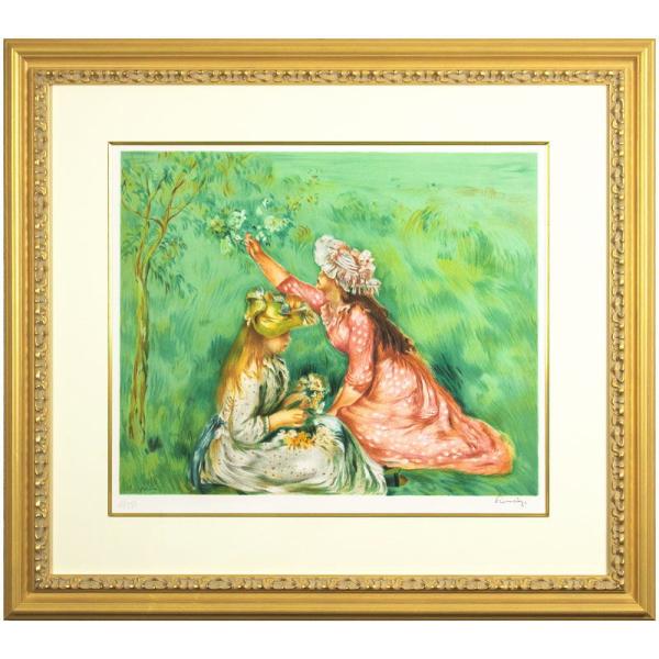 RENOIR ルノワール『創作と技法』挿絵本 リトグラフ RENOIR ルノワール