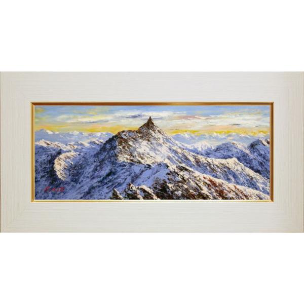 油絵（秩父の山） Yahoo!オークション -「武甲山」(油彩) (絵画)の落札