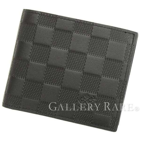 LOUIS VUITTON（ルイ・ヴィトン） 二つ折り財布 ダミエ アンフィニ