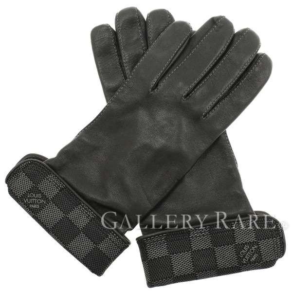 LOUIS VUITTON（ルイ・ヴィトン） グローブ ダミエ グラフィット ゴン