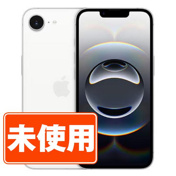 新古品 iPhone16e 128GB ホワイト SIMフリー 本体 スマホ あすつく