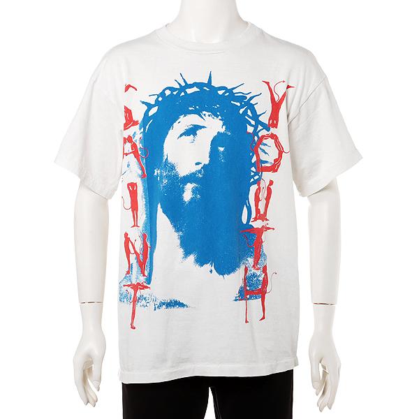 SAINT Mxxxxxx（セントマイケル） セントユース Tシャツ L ホワイト 白