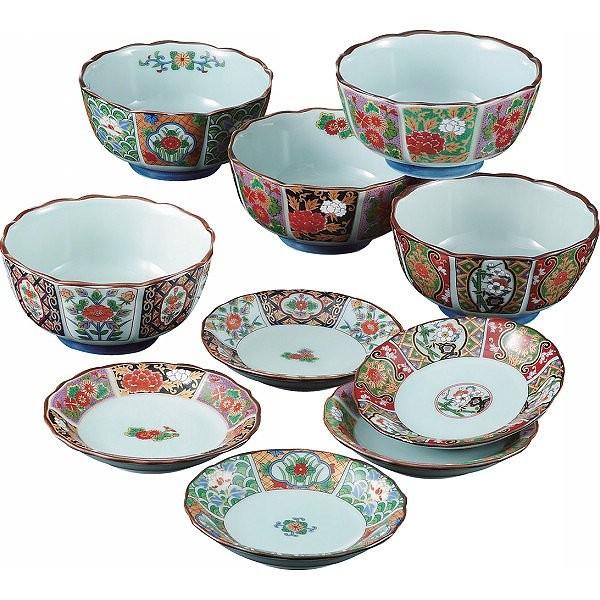 食器セット 波佐見焼 古伊万里様式 絵変り皿鉢揃 TG35-07 小皿 小鉢