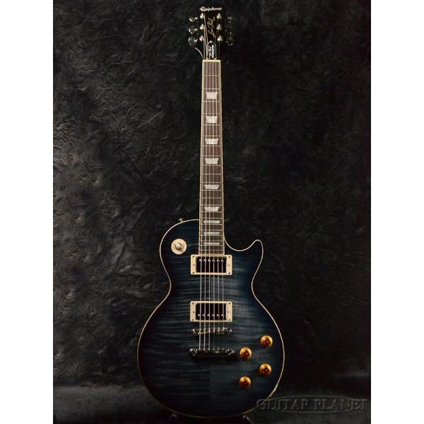 Epiphone Les Paul Standard Plus-top Pro w/Coil Tap Trans Black