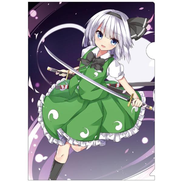 東方project 妖夢 水着 美少女 クリアファイル VZ21 東方project 妖夢