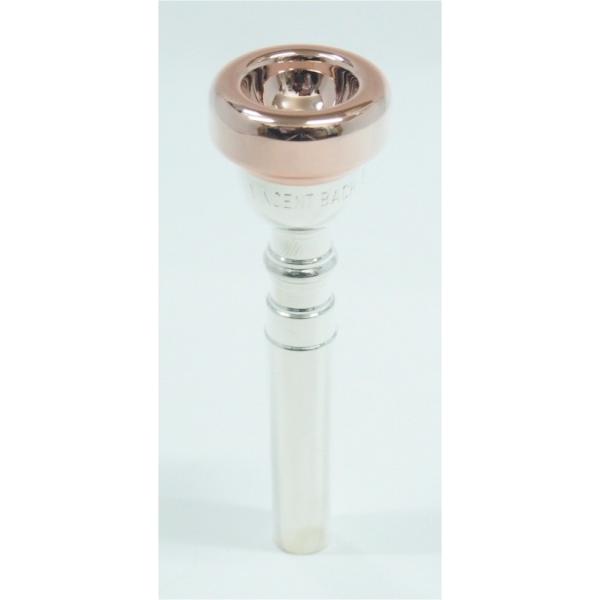 Bach（バック） トランペット用マウスピース リムピンクゴールド（リム