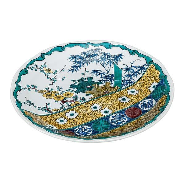 九谷焼大皿（26センチ)二枚組